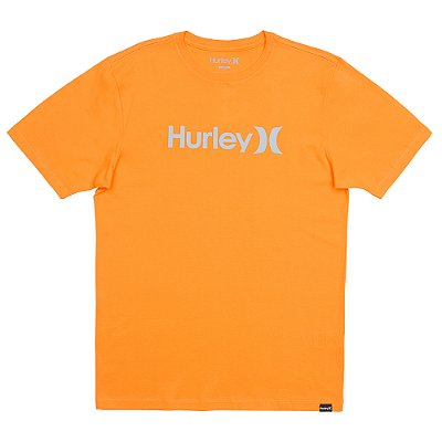 Camiseta Hurley O&O Solid WT25 Masculina Laranja