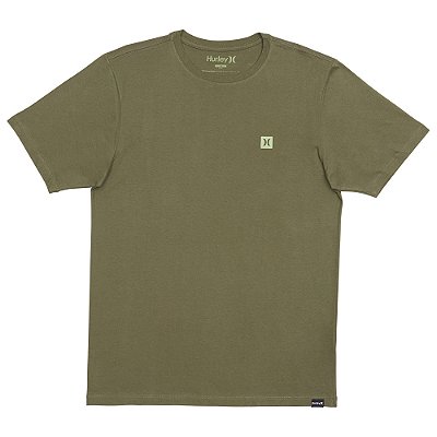 Camiseta Hurley Mini Icon II WT25 Masculina Militar