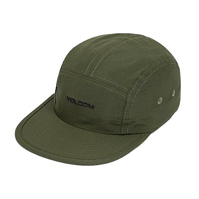 Boné Volcom Aba Reta 5 Panel WT25 Verde