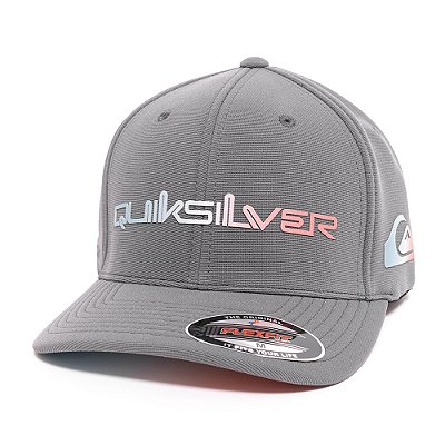 Boné Quiksilver Aba Curva Gradient Type New Wave Dark Grey