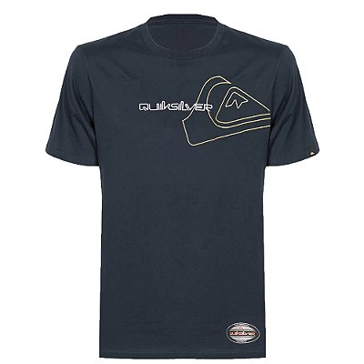 Camiseta Quiksilver Emb Side Omni WT25 Masculina Marinho