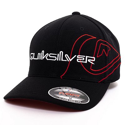Boné Quiksilver Aba Curva Emb Side Omni WT25 Black