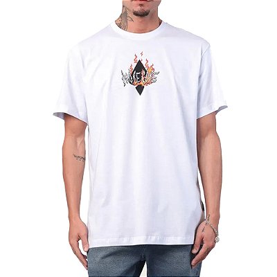 Camiseta MCD Anjo Fogo Morecore WT25 Masculina Branco