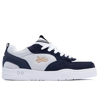 Tênis OUS Fluente Masculino Azul Branco Essencial