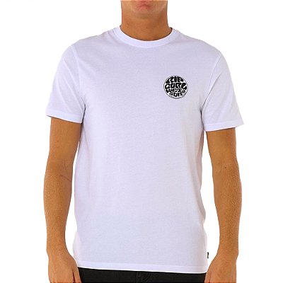 Camiseta Rip Curl Front Wettie WT25 Masculina White