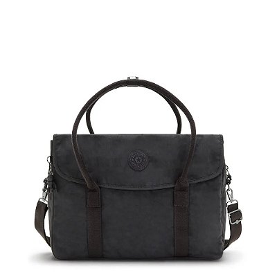 Bolsa Kipling Superworker Black Noir