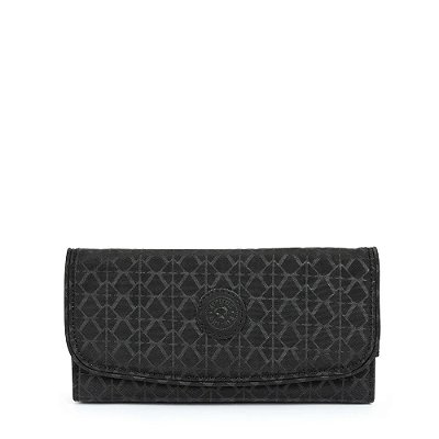 Carteira Kipling Money Land Signature Emb
