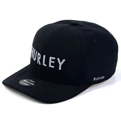 Boné Hurley Aba Curva Letters WT25 Preto