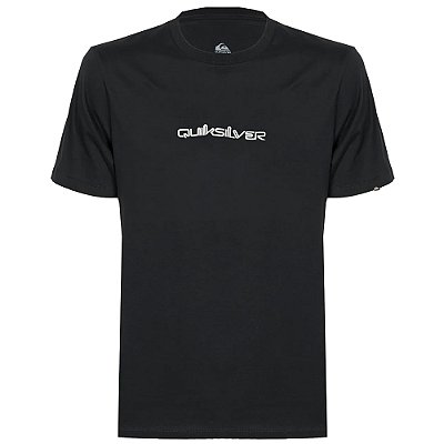 Camiseta Quiksilver Omni Font WT25 Masculina Preto