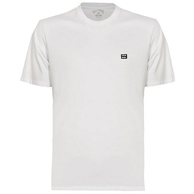 Camiseta Billabong Icon Patch WT25 Masculina Branco