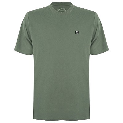 Camiseta Billabong Icon Patch WT25 Masculina Verde Escuro