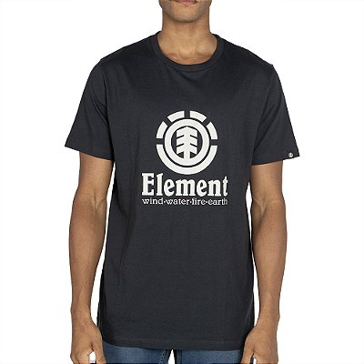 Camiseta Element Vertical WT25 Masculina Marinho