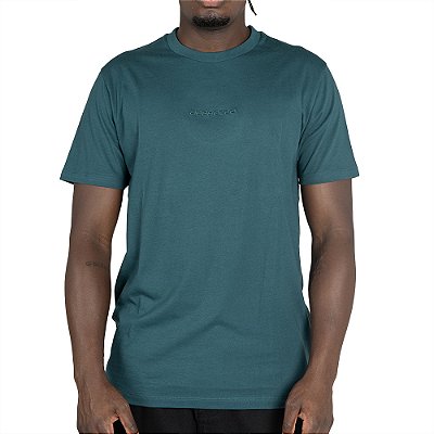 Camiseta DC Shoes Baseline WT25 Masculina Petroleo