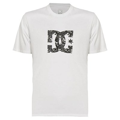 Camiseta DC Shoes Star Skully WT25 Masculina Branco