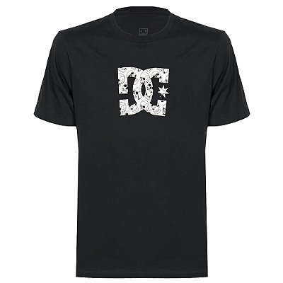 Camiseta DC Shoes Star Skully WT25 Masculina Preto