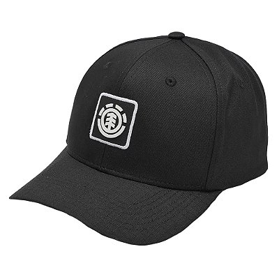 Boné Element Aba Curva Treelogo WT25 Preto