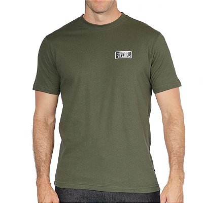 Camiseta Rip Curl Made For WT25 Masculina Dark Olive