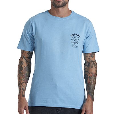 Camiseta Hurley Seek WT25 Masculina Azul