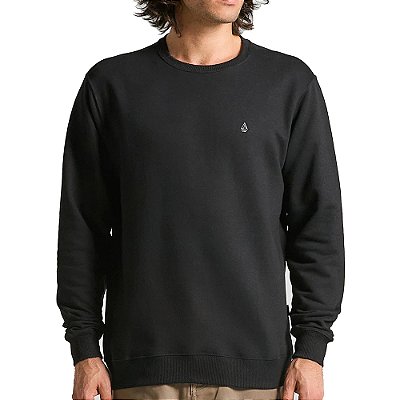 Moletom Volcom Careca Single Stone WT25 Masculino Preto
