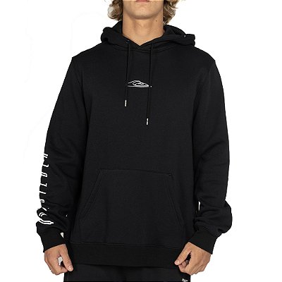 Moletom Quiksilver Canguru Quik Action WT25 Masculino Preto