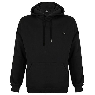 Moletom Quiksilver Canguru Embroidery WT25 Masculino Preto