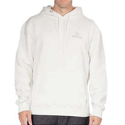 Moletom Rip Curl Canguru Brand Stack WT25 Bone