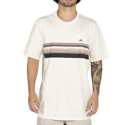 Camiseta Quiksilver Banner WT25 Masculina Snow White