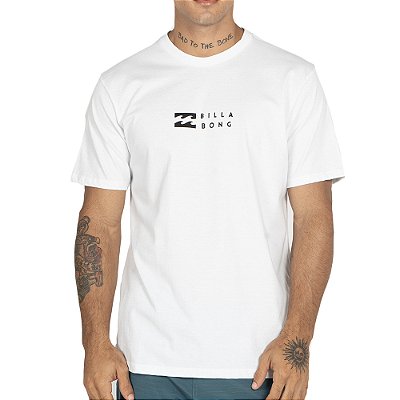 Camiseta Billabong United WT25 Masculina Branco