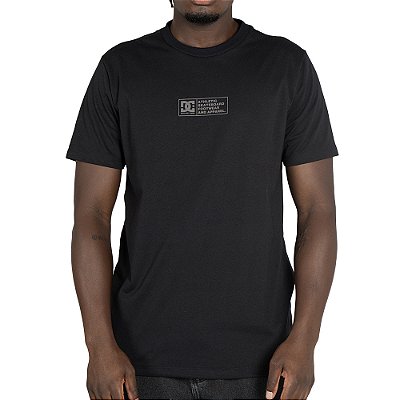 Camiseta DC Shoes Density Zone PS WT25 Masculina Preto