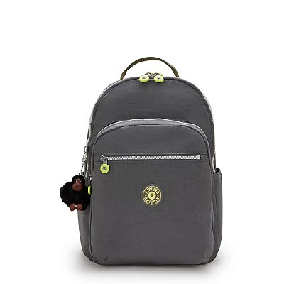 Mochila Kipling Seoul Lap Back to Grey