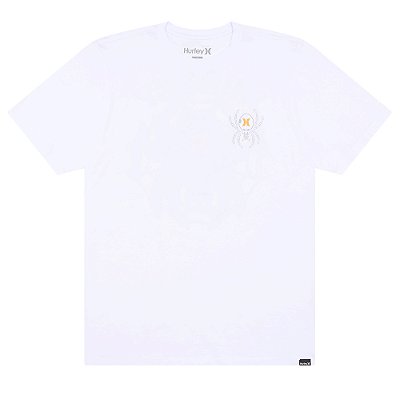 Camiseta Hurley Spider WT25 Masculina Branco