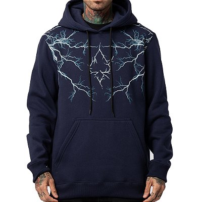 Moletom MCD Canguru Obscuridade W25 Masculino Marinho Abismo