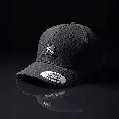 Boné MCD Aba Curva More Core Snapback Flexfit WT25 Preto