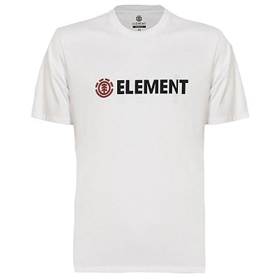 Camiseta Element Blazin Plus Size WT25 Masculina Branco