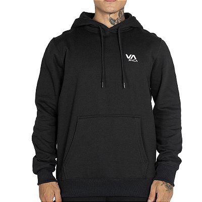 Moletom RVCA Canguru VA Essential 270G WT25 Masculino Preto