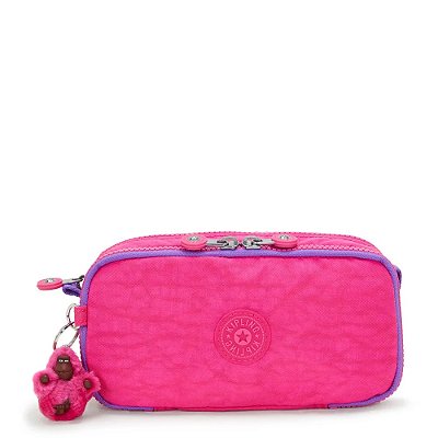 Estojo Kipling Chap Azalea Pink