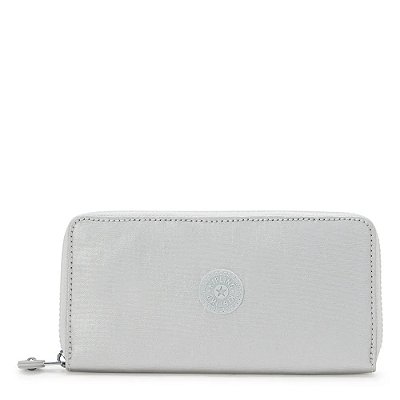 Carteira Kipling Money World New Bright Met