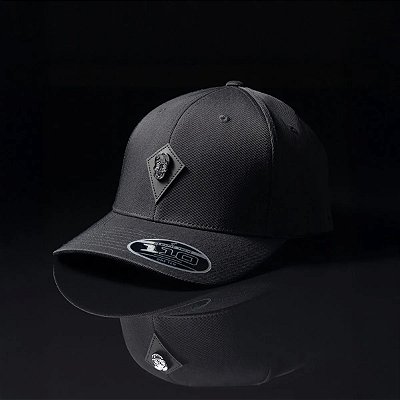Boné MCD Aba Curva Snapback Flexfit WT25 Preto