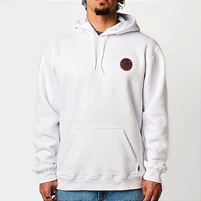 Moletom Rip Curl Canguru Wettie E7 WT25 Masculina White