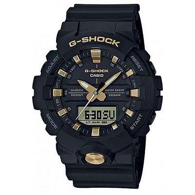 Relógio G-Shock GA-810B-1A9DR Preto/Dourado