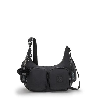 Bolsa Kipling Rikka S Black Noir