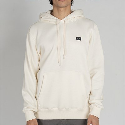 Moletom Billabong Canguru Small Arch Patch WT25 Off White