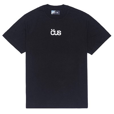 Camiseta OUS Cromo Industrial Masculina Preto
