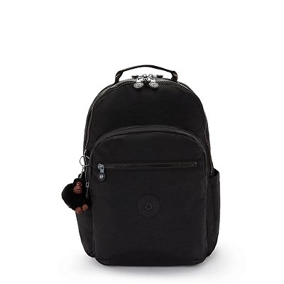 Mochila Kipling Seoul College Extra True Black