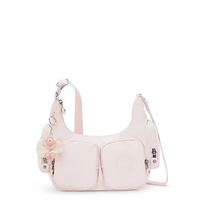 Bolsa Kipling Rikka S Pink Shine