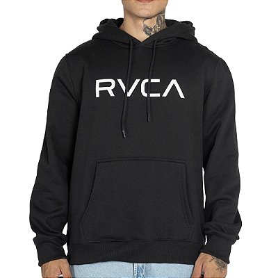 Moletom RVCA Canguru Big RVCA 380G PS WT25 Masculino Preto