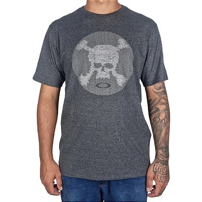 Camiseta Oakley TRN Graphic Skull WT25 Masculina Blackout
