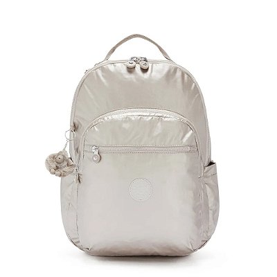 Mochila Kipling Seoul XL Metallic Glow