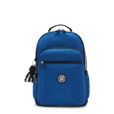 Mochila Kipling Seoul Lap Scuba Blue Bl