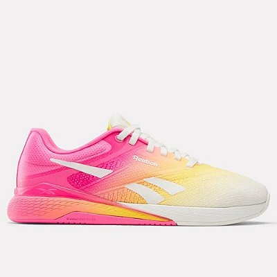 Tênis Reebok Nano X5 Feminino Chalk/Pink/Gold
